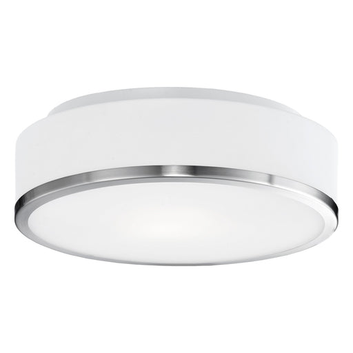 Charlie LED Flush Mount Brushed Nickel