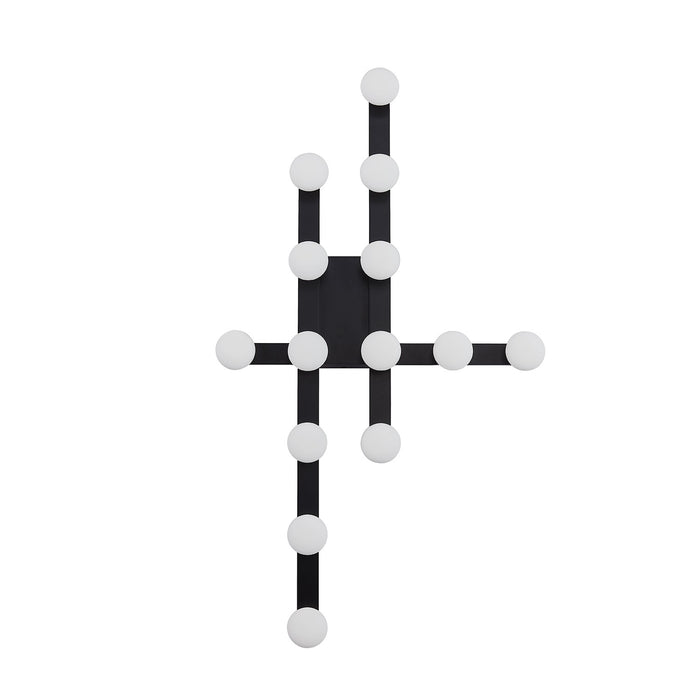 Kuzco Lighting - FM63432-BK - LED Wall Sconce - Rezz - Black