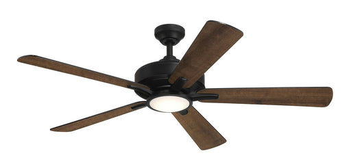 Wind River Fan Company - WR2225MB - 52 Inch Ceiling Fan - Matte Black