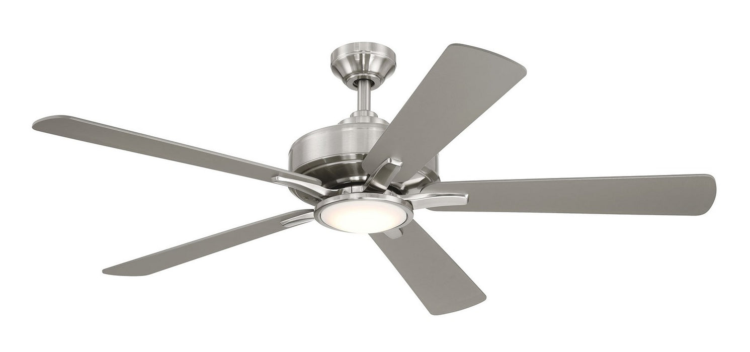 Wind River Fan Company - WR2225N - 52 Inch Ceiling Fan - Nickel