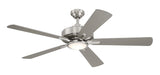 Wind River Fan Company - WR2225N - 52 Inch Ceiling Fan - Nickel