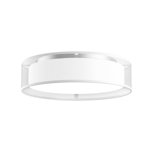 Dalton LED Flush Mount White Organza