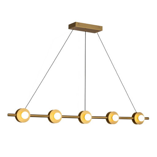 Kuzco Lighting - LP15548-BG-UNV - LED Linear Pendant - Elixir - Brushed Gold