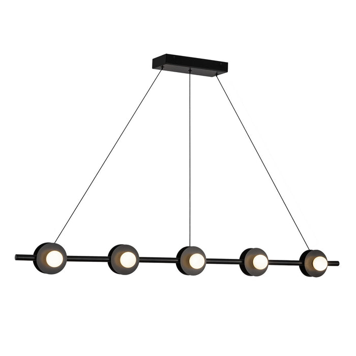 Kuzco Lighting - LP15548-BK-UNV - LED Linear Pendant - Elixir - Black
