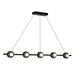 Kuzco Lighting - LP15548-BK-UNV - LED Linear Pendant - Elixir - Black