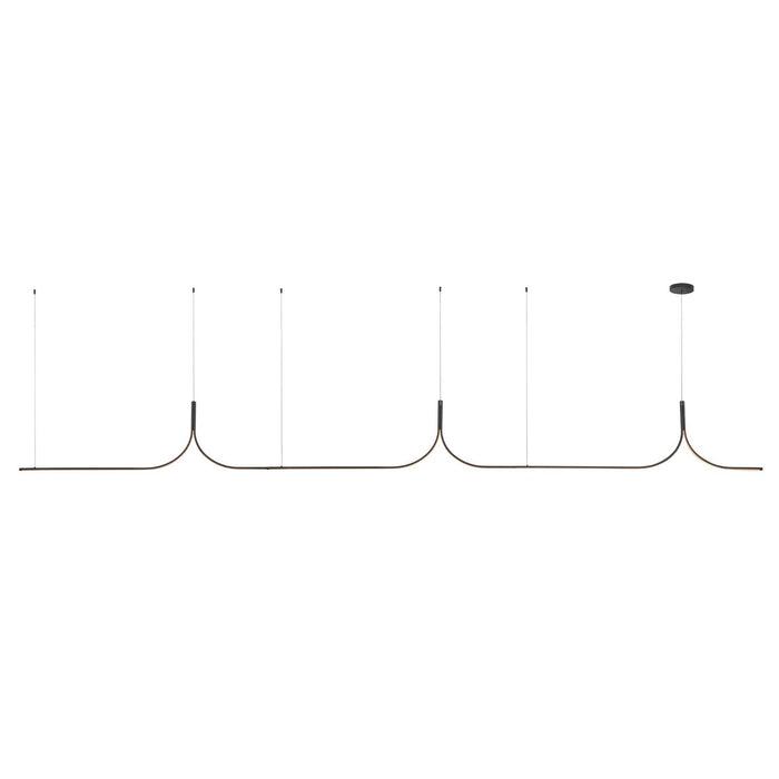 Kuzco Lighting - LP17915-BK-UNV-010-RT - LED Linear Pendant - Thread - Black