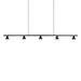 Kuzco Lighting - LP19947-BK-UNV - LED Linear Pendant - Dune - Black
