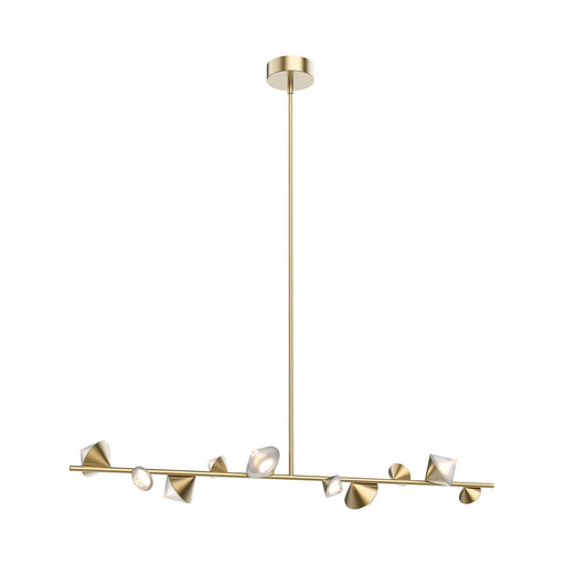 Kuzco Lighting - LP50851-BG - LED Linear Pendant - Geode - Brushed Gold