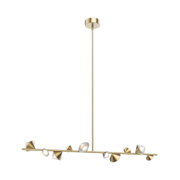 Kuzco Lighting - LP50851-BG - LED Linear Pendant - Geode - Brushed Gold