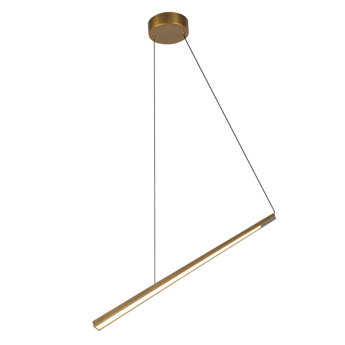 Kuzco Lighting - LP68124-VB-UNV - LED Linear Pendant - Lex - Vintage Brass