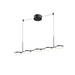 Kuzco Lighting - LP72237-BK-UNV - LED Linear Pendant - Novel - Black