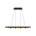 Kuzco Lighting - LP90838-BK/GD-UNV - LED Linear Pendant - Maestro - Black/Gold