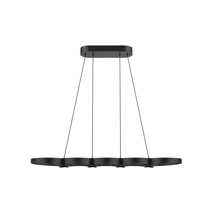 Kuzco Lighting - LP90838-BK-UNV - LED Linear Pendant - Maestro - Black