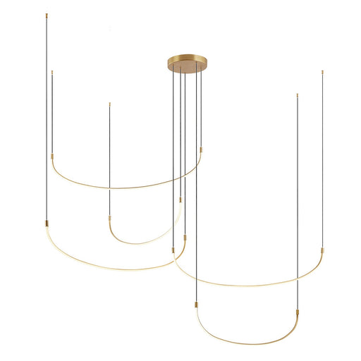Kuzco Lighting - MP89590-BG-UNV - LED Pendant - Talis - Brushed Gold