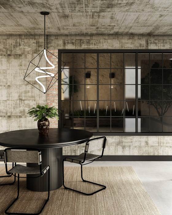 Kuzco Lighting - PD29226-BK-UNV - LED Pendant - Script - Black