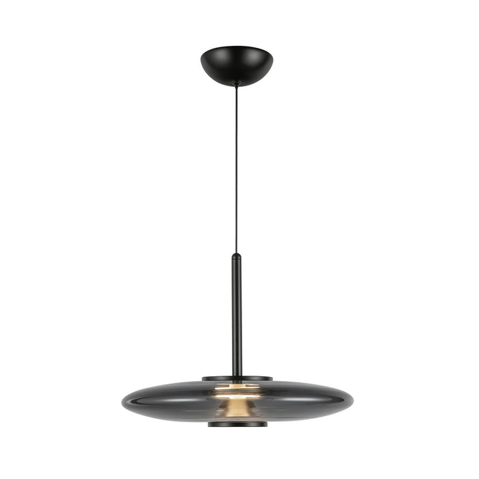 Kuzco Lighting - PD37018-BK/SM-3WCCT-UNV - LED Pendant - Kyoto - Black/Smoked Glass