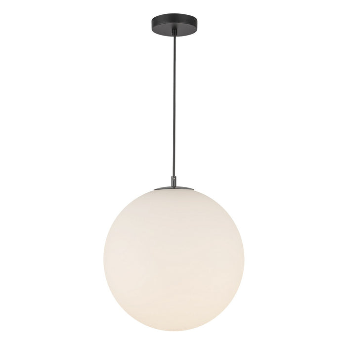 Kuzco Lighting - PD43216-BK/OP-5CCT-UNV - LED Pendant - Marco - Black/Opal Glass