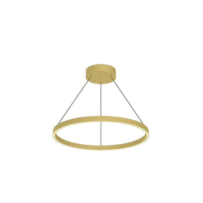 Kuzco Lighting - PD87124-BG-UNV-010 - LED Pendant - Cerchio - Brushed Gold
