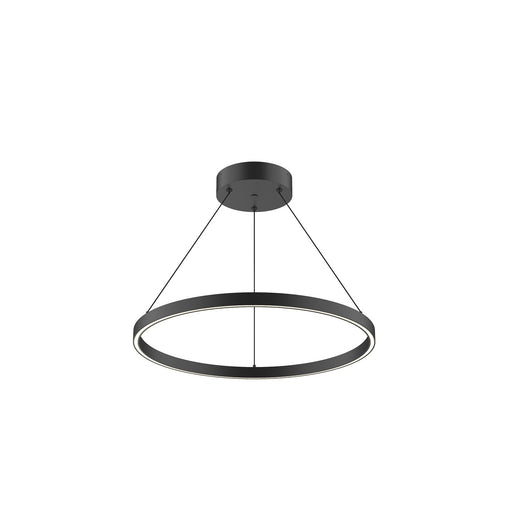 Cerchio LED Pendant Black