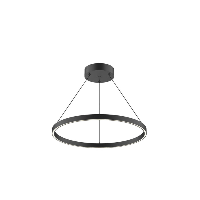 Kuzco Lighting - PD87124-BK-UNV-010 - LED Pendant - Cerchio - Black