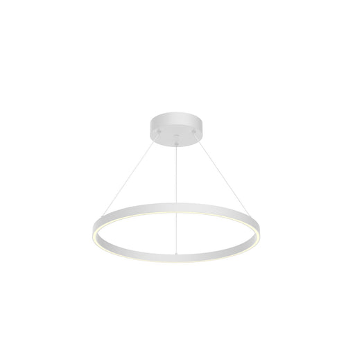 Cerchio LED Pendant White