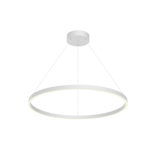 Cerchio LED Pendant White