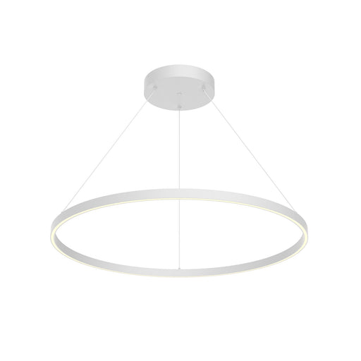 Cerchio LED Pendant White