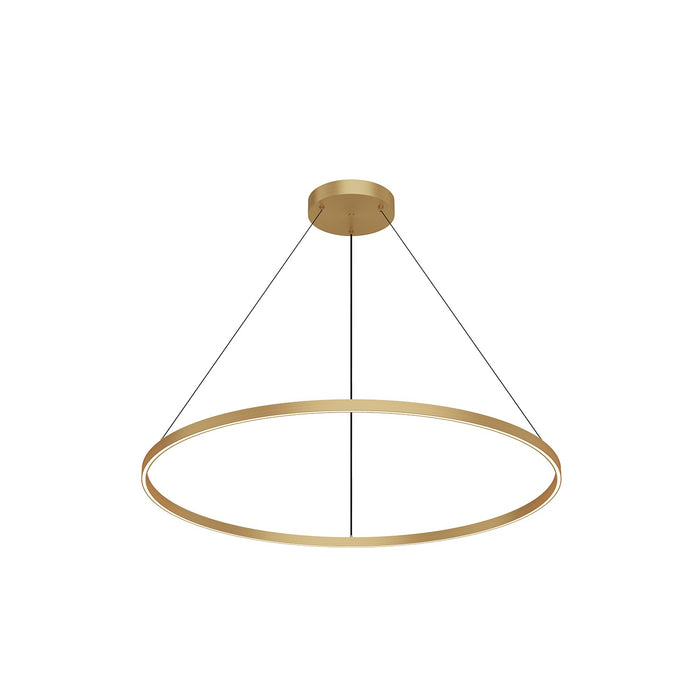 Kuzco Lighting - PD87748-BG-UNV-010 - LED Pendant - Cerchio - Brushed Gold