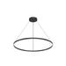 Kuzco Lighting - PD87748-BK-UNV-010 - LED Pendant - Cerchio - Black
