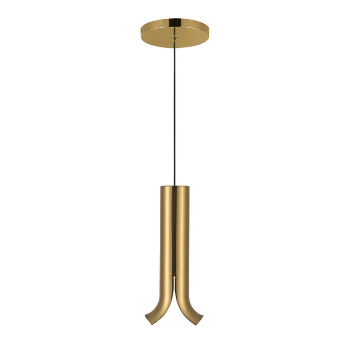 Kuzco Lighting - PD89709-MRB - LED Pendant - Husk - Metallic Brass