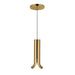 Kuzco Lighting - PD89709-MRB - LED Pendant - Husk - Metallic Brass
