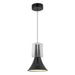 Kuzco Lighting - PD94108-GBK/CC-UNV - LED Pendant - Floe - Glossy Black/Clear Crystal