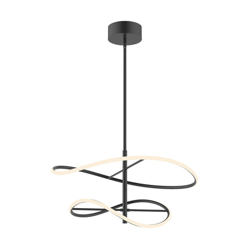 Kuzco Lighting - PD96424-BK-UNV - LED Pendant - Collide - Black