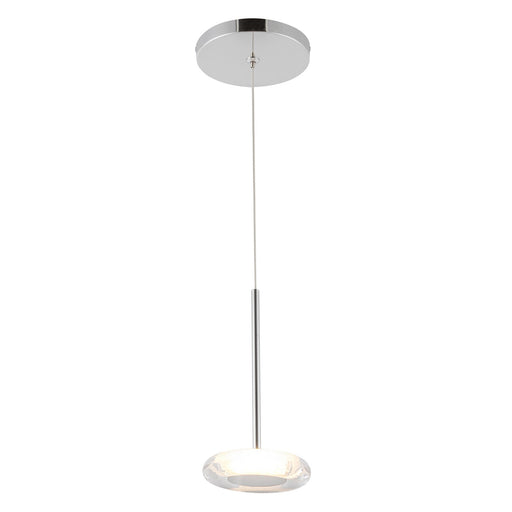 Kuzco Lighting - PD97204-CH/CL - LED Pendant - Stephord - Chrome/Clear Glass