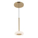 Kuzco Lighting - PD97204-MRB/FR - LED Pendant - Stephord - Metallic Brass/Frosted Glass