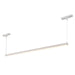 Kuzco Lighting - TRL28133-WH-4K - LED Track Linear Pendant - Mira - White