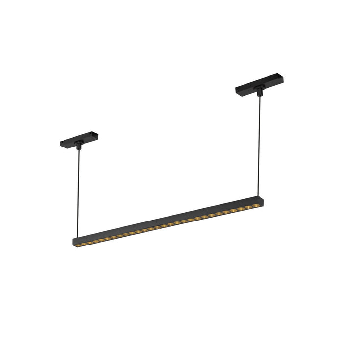Kuzco Lighting - TRL29422-BK-4K - LED Track Linear Pendant - Kyan - Black