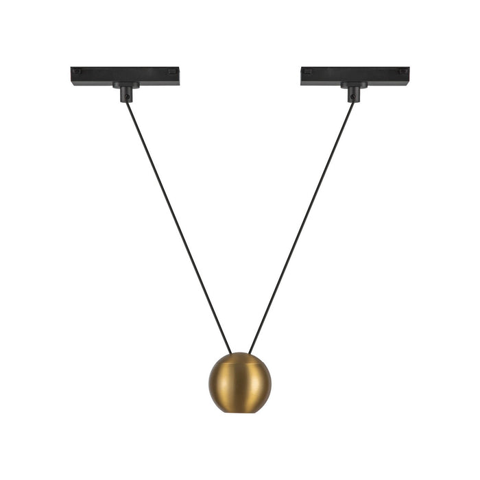 Kuzco Lighting - TRP27203-BG - LED Pendant - Faria Double - Brushed Gold