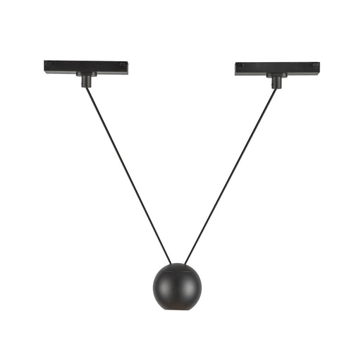 Faria Double LED Pendant Black