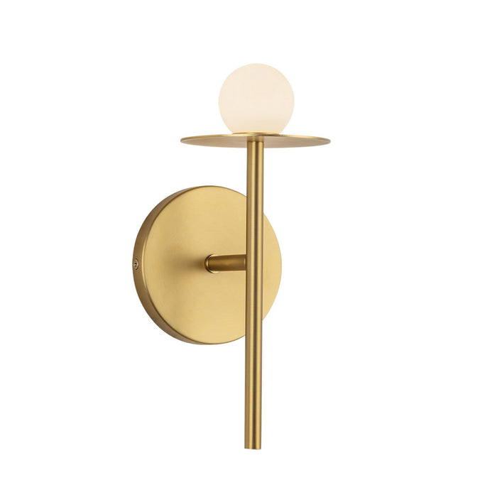 Kuzco Lighting - WS15504-BG-UNV - LED Wall Sconce - Elixir - Brushed Gold