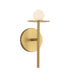 Kuzco Lighting - WS15504-BG-UNV - LED Wall Sconce - Elixir - Brushed Gold