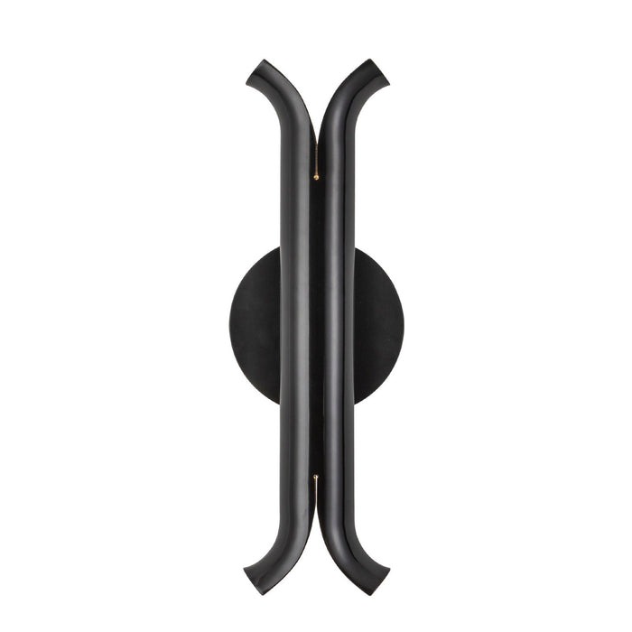 Kuzco Lighting - WS89714-GBK - LED Wall Sconce - Husk - Glossy Black
