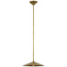 Visual Comfort Signature - AL 5030HAB-HAB - LED Pendant - Ponce - Hand-Rubbed Antique Brass