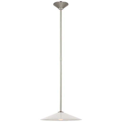Visual Comfort Signature - AL 5030PN-WG - LED Pendant - Ponce - Polished Nickel