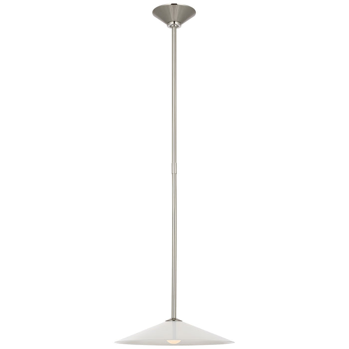 Visual Comfort Signature - AL 5030PN-WG - LED Pendant - Ponce - Polished Nickel