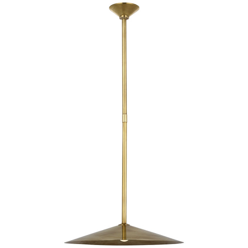 Ponce LED Pendant Hand-Rubbed Antique Brass