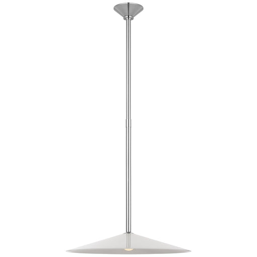 Ponce LED Pendant Polished Nickel