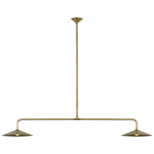 Ponce LED Pendant Hand-Rubbed Antique Brass