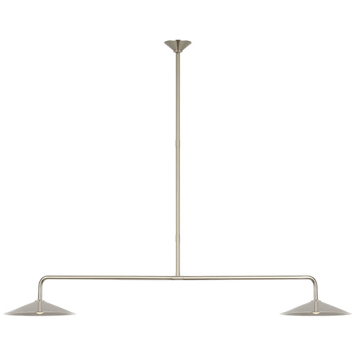 Ponce LED Pendant Polished Nickel