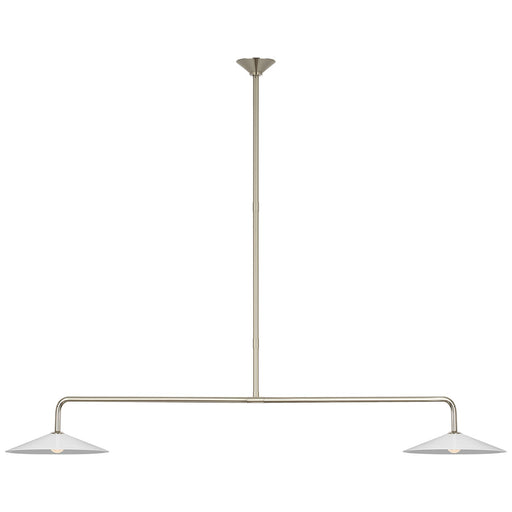 Ponce LED Pendant Polished Nickel